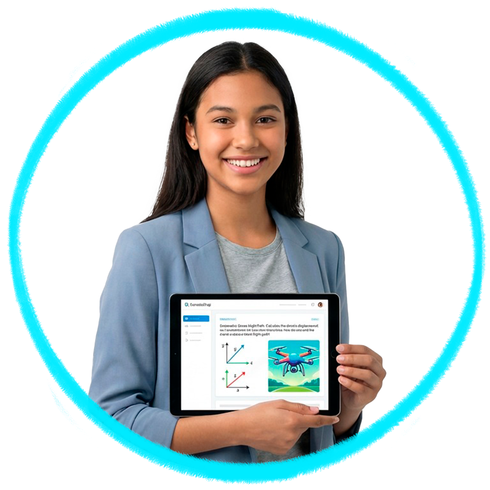 Student mascot illustration